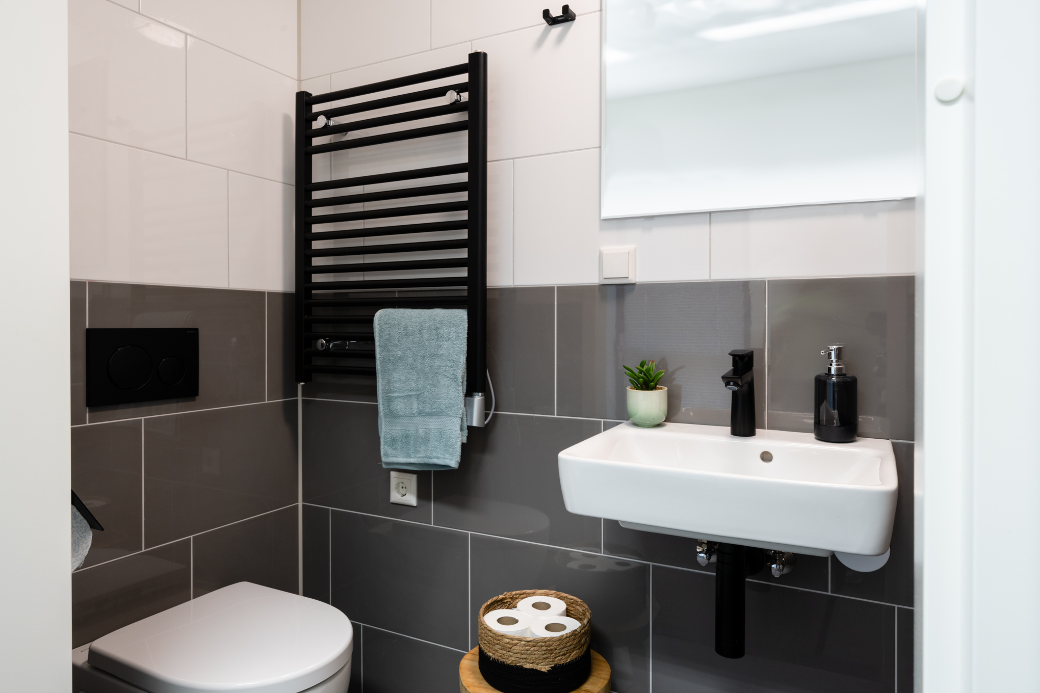Prefab badkamer voorbeeld